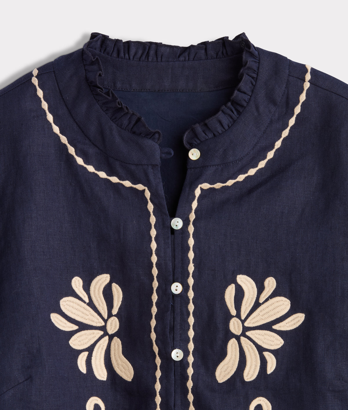 Callahan Blouse :: Navy 9
