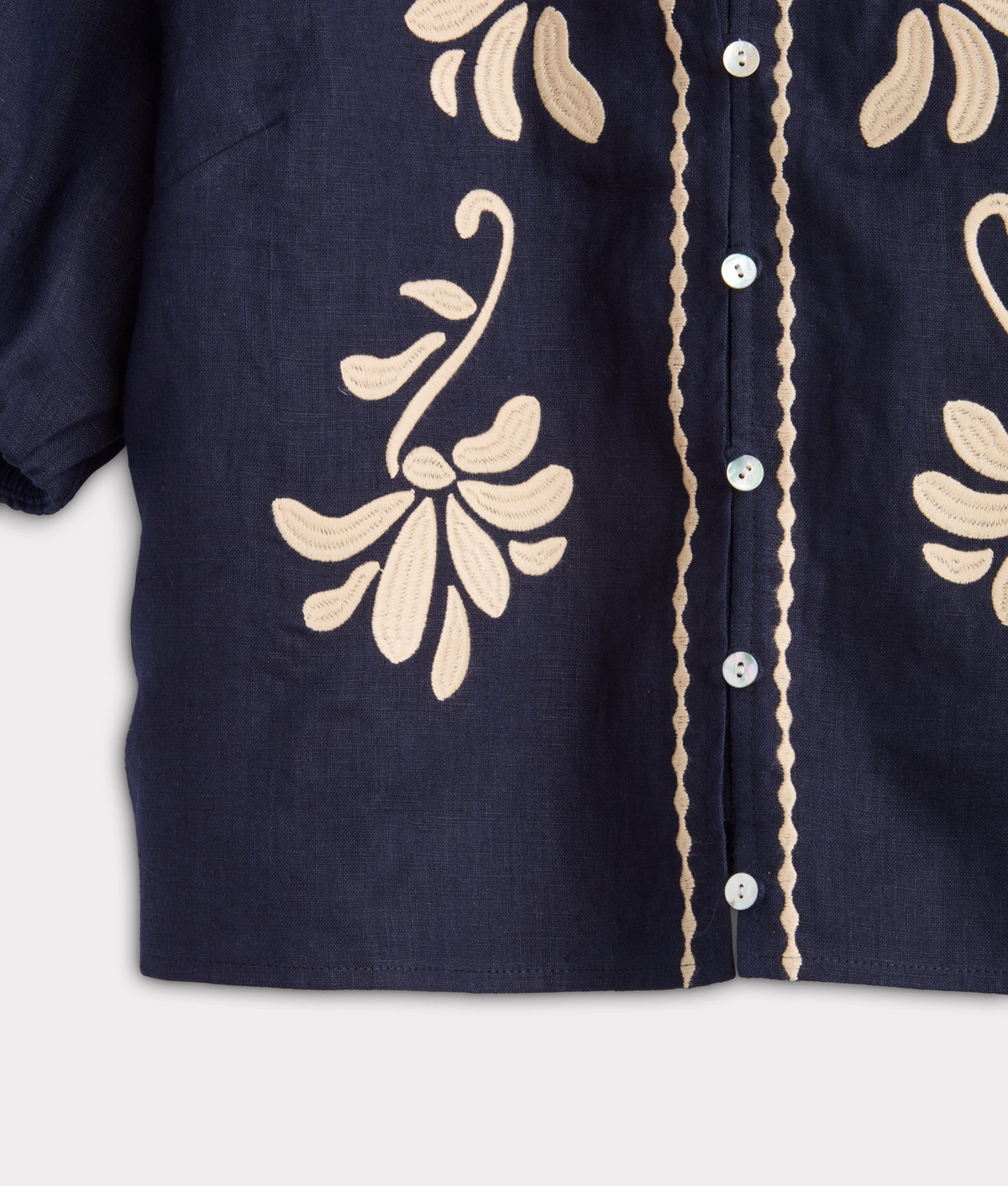 Callahan Blouse :: Navy 11