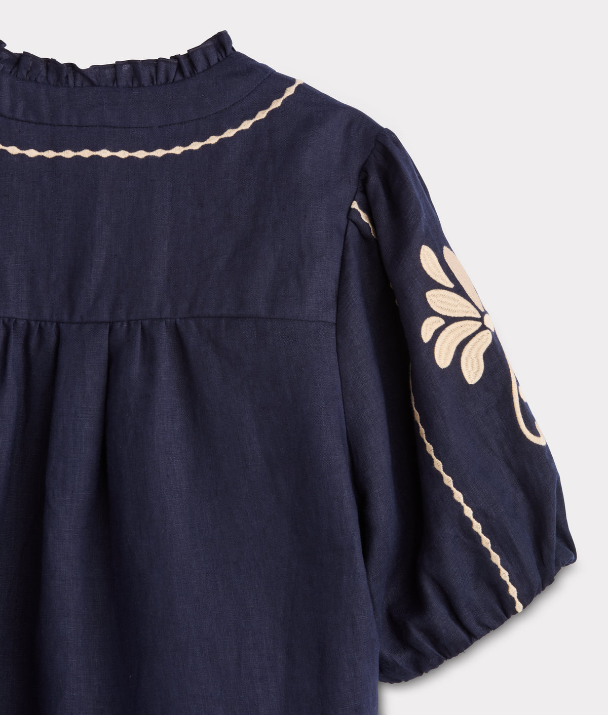 Callahan Blouse :: Navy 8