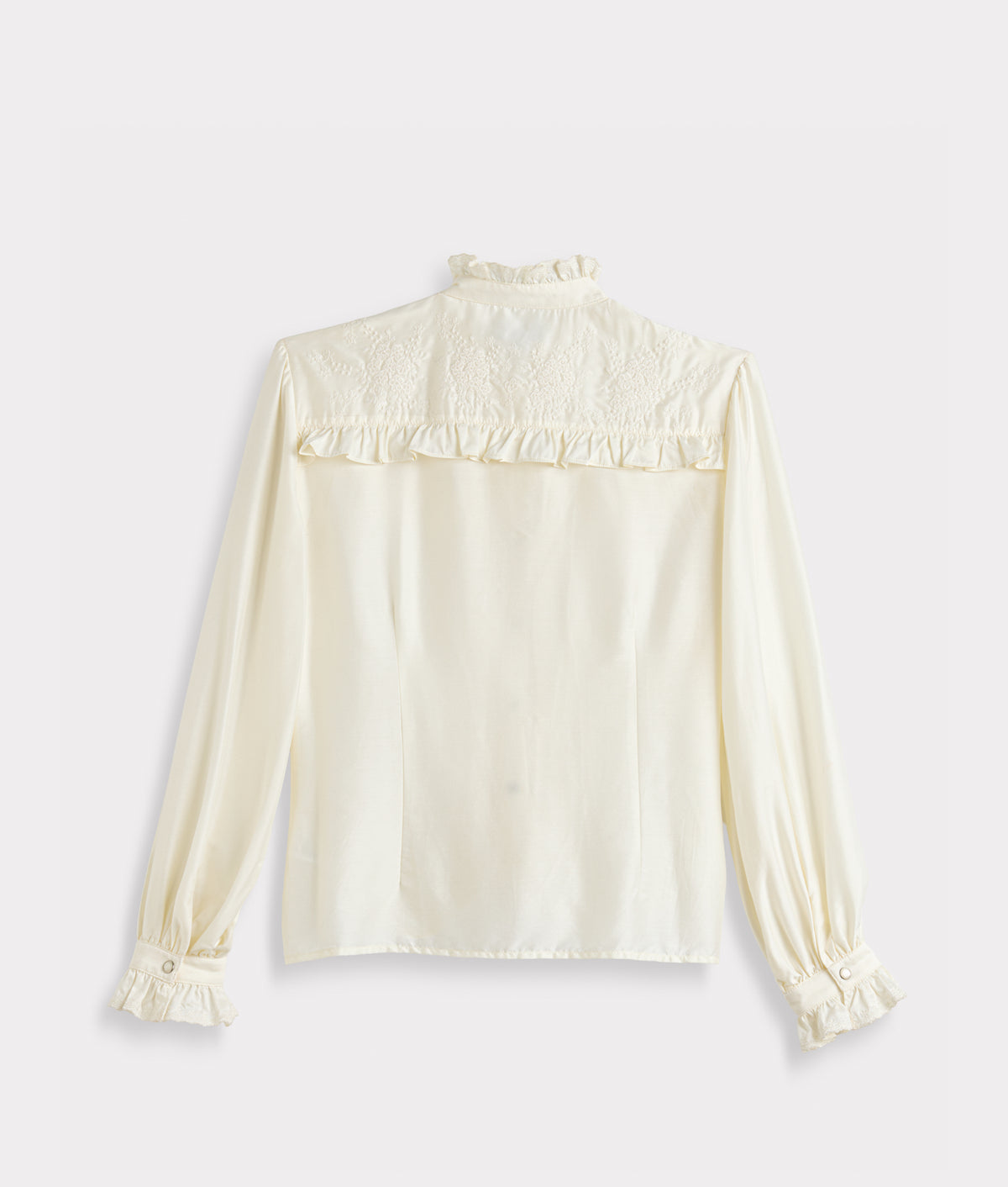 Alana Longsleeve Lace Blouse :: Champagne 3