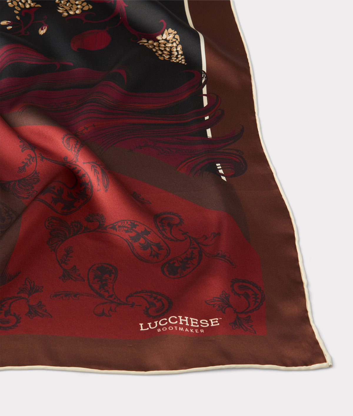 Cavalry Scarf :: Black Cherry 3