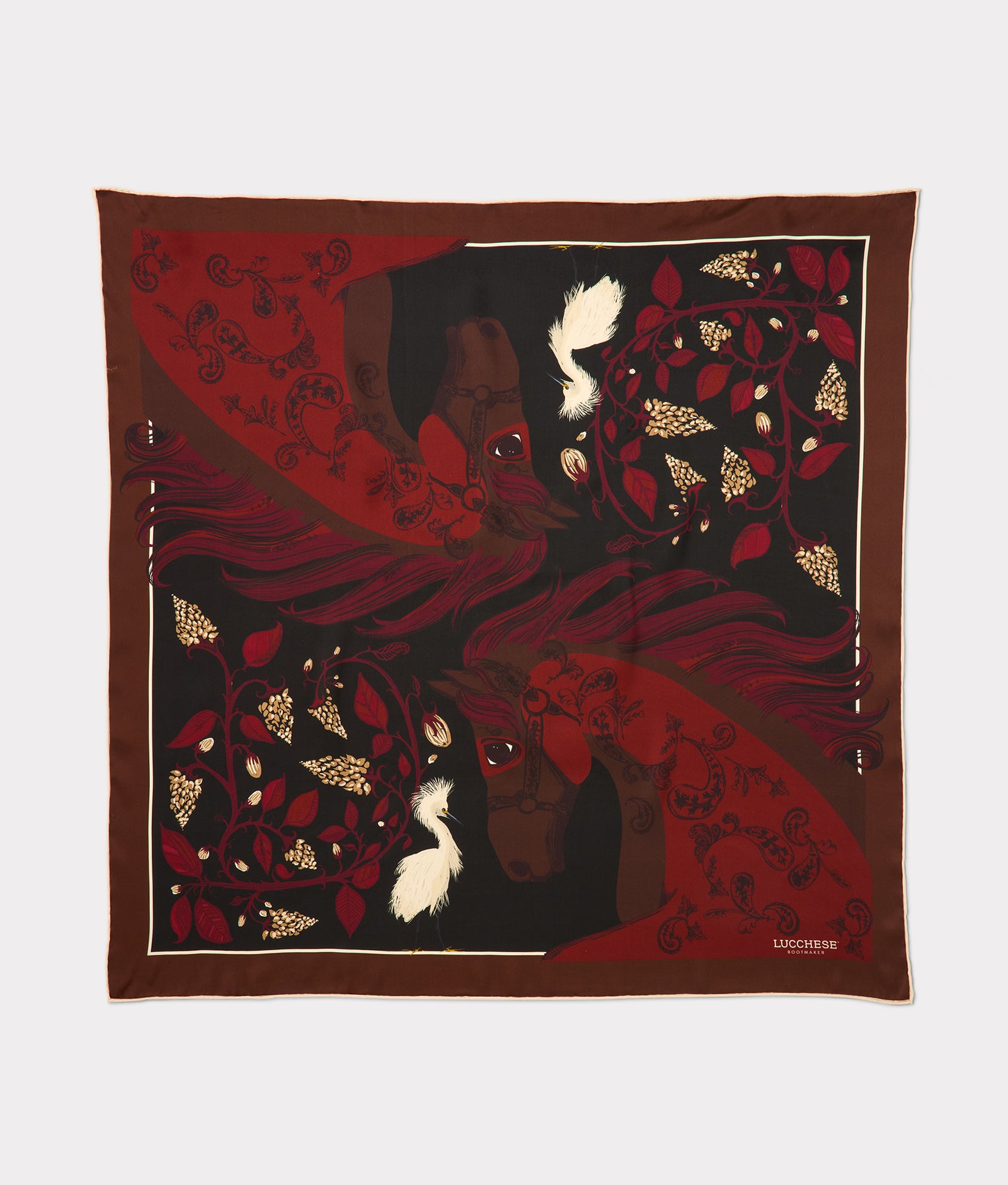 Cavalry Scarf :: Black Cherry product image