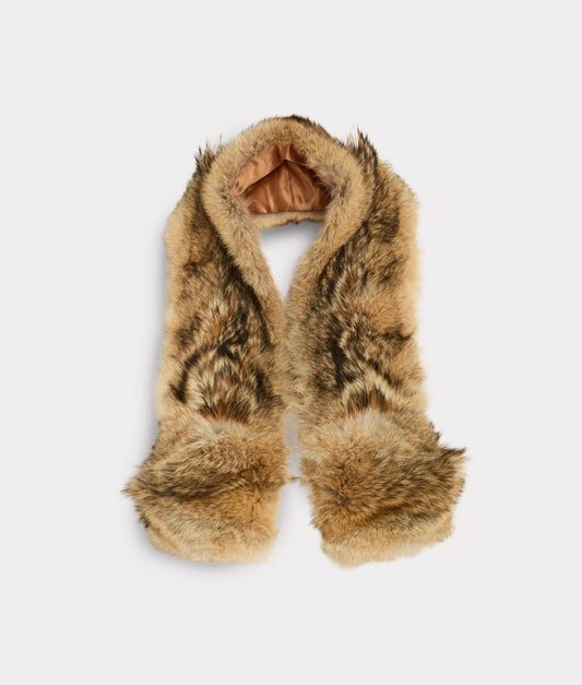 Peccillia Handwarmer Scarf :: Brown