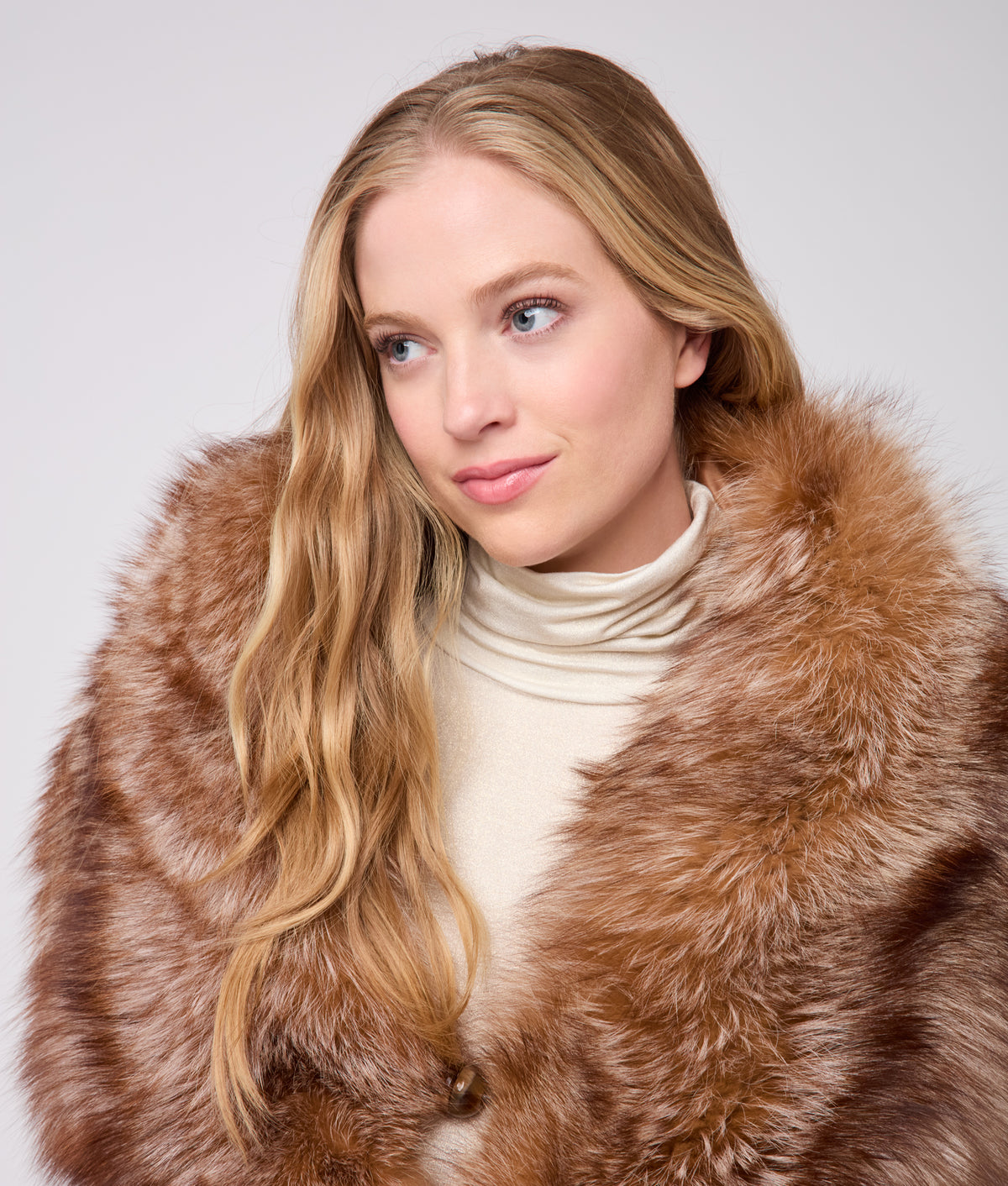 Pelliccia Handwarmer Scarf :: Brown 5