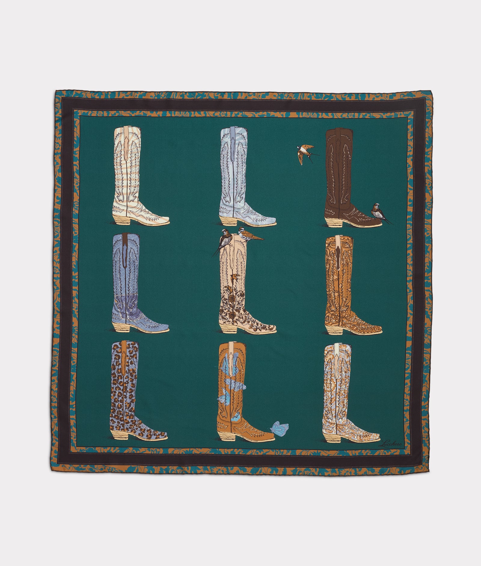 Priscilla Scarf :: Teal