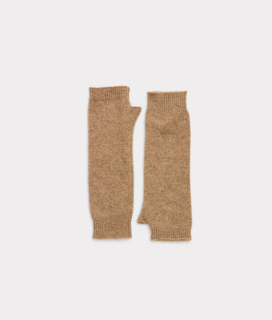 Park City Cashmere Fingerless Gloves :: Oatmeal
