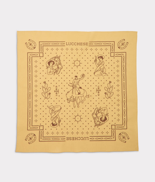 Western Bandana :: Old Gold