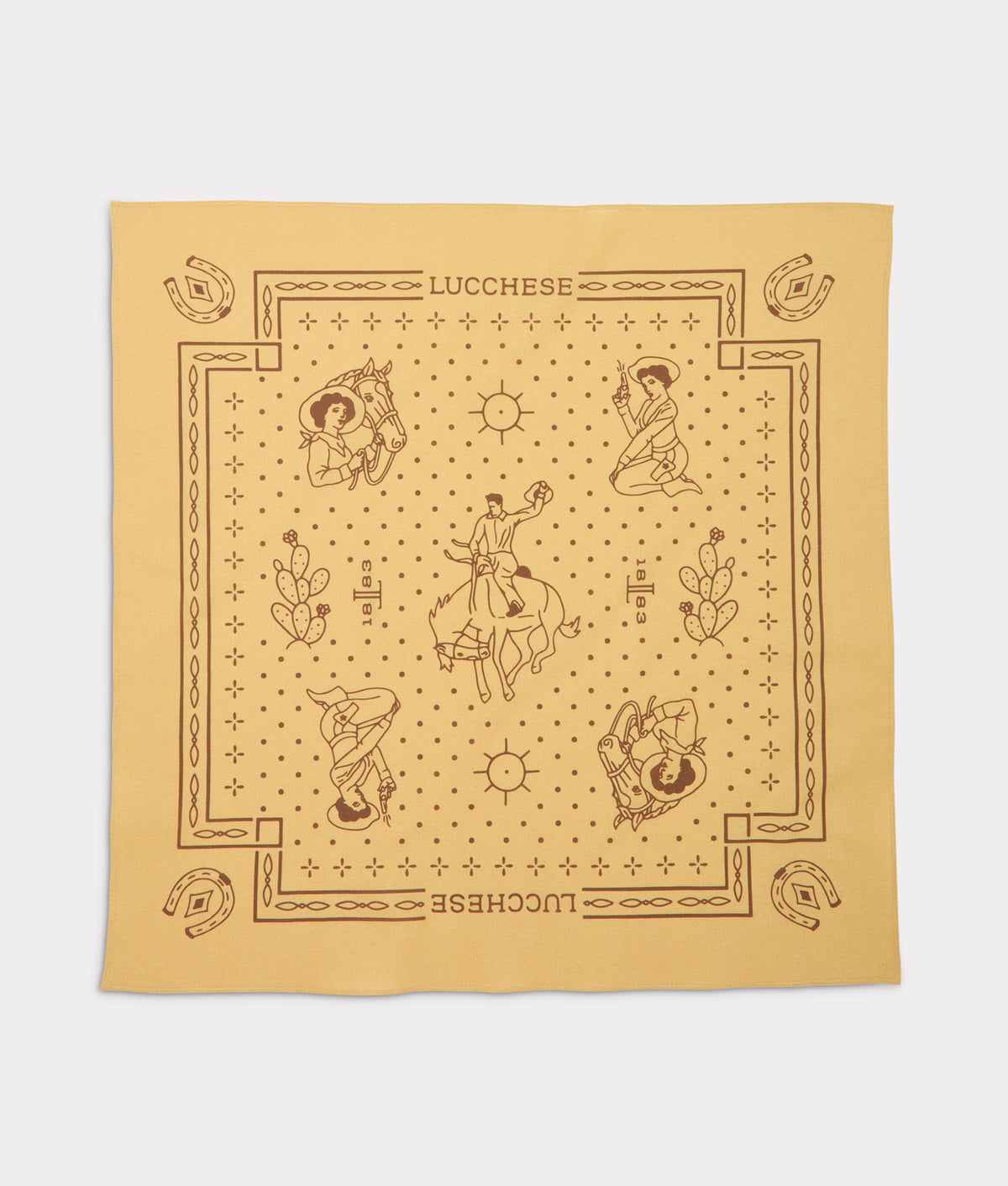 Western Bandana :: Old Gold 1