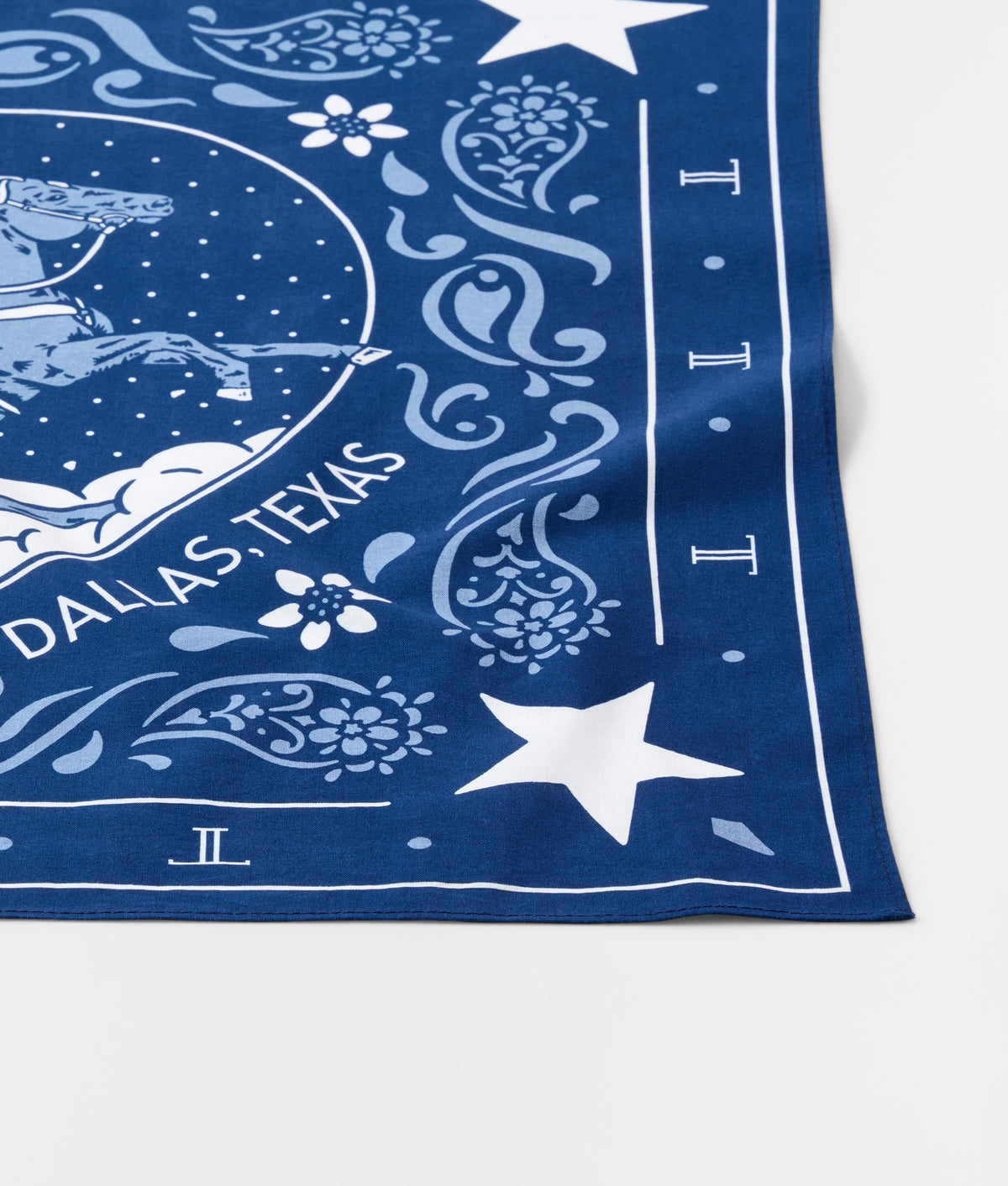 Dallas Bronc Bandana :: Navy 4