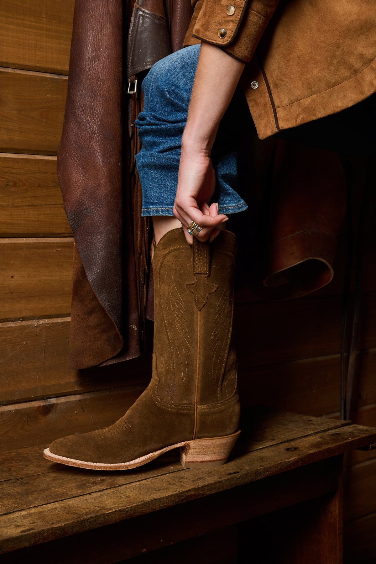 Summer Espresso Suede :: Espresso Suede 9