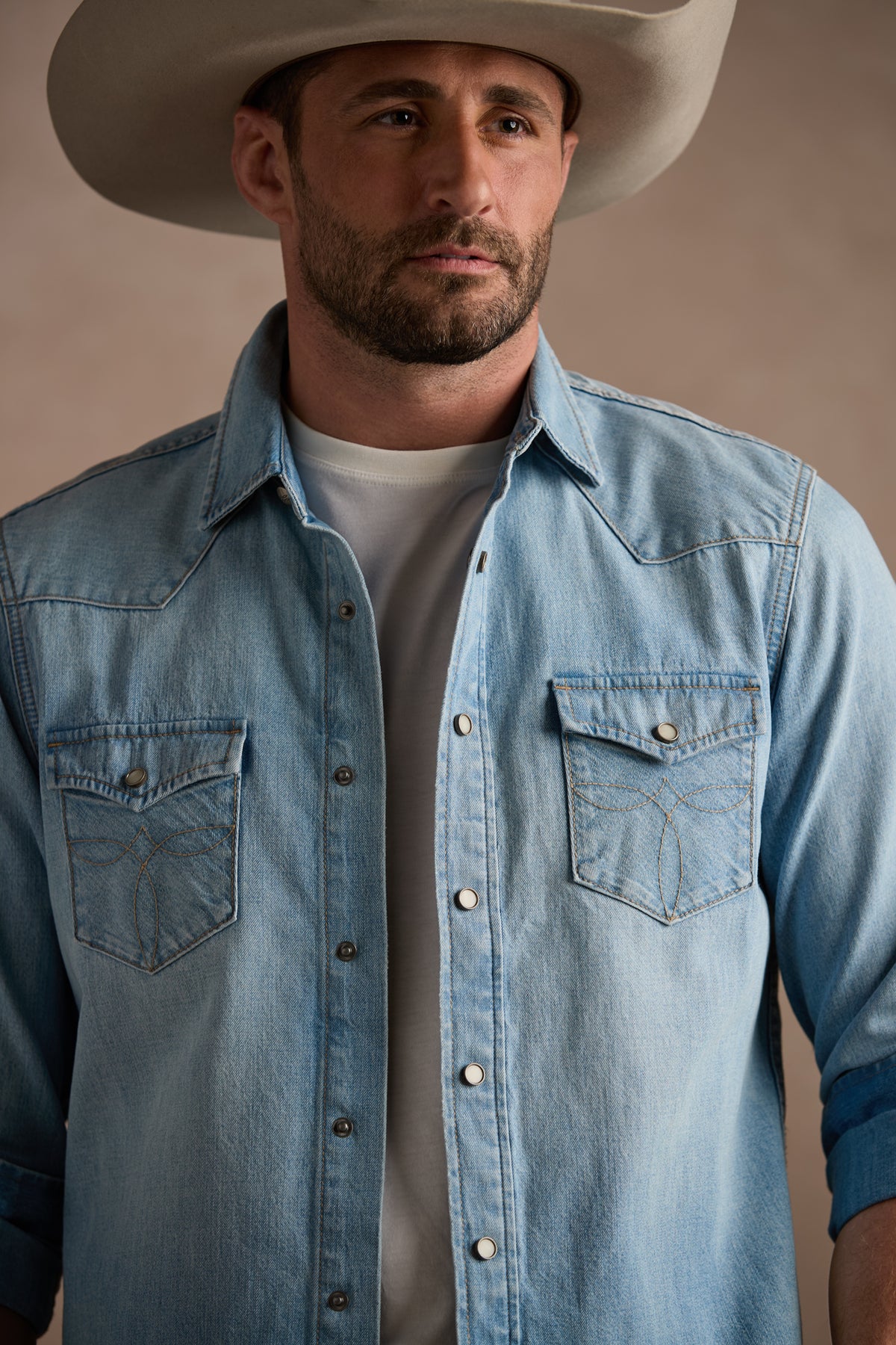 Jacob Men's Shirt :: Chambray Blue 4