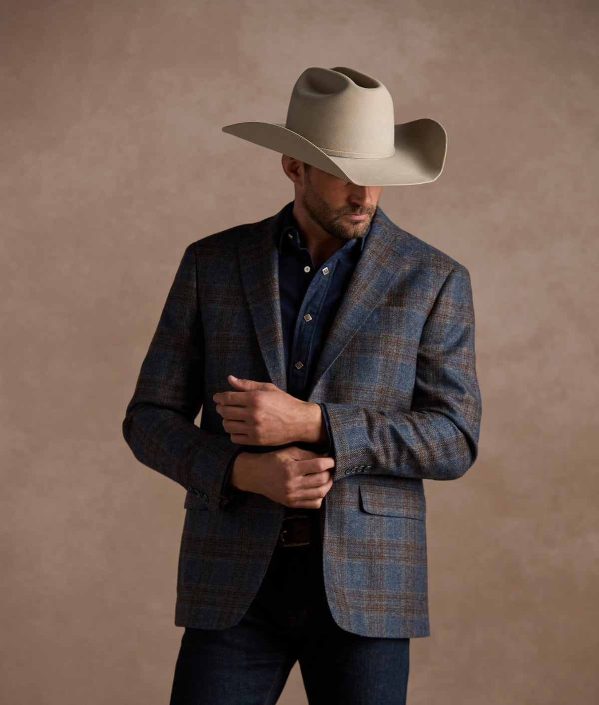 Lucchese Sport Coat :: Multi Blue 11