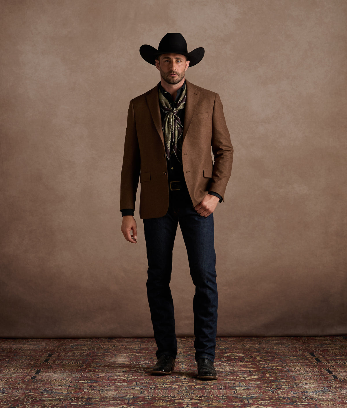 Lucchese Sport Coat :: Tobacco 12