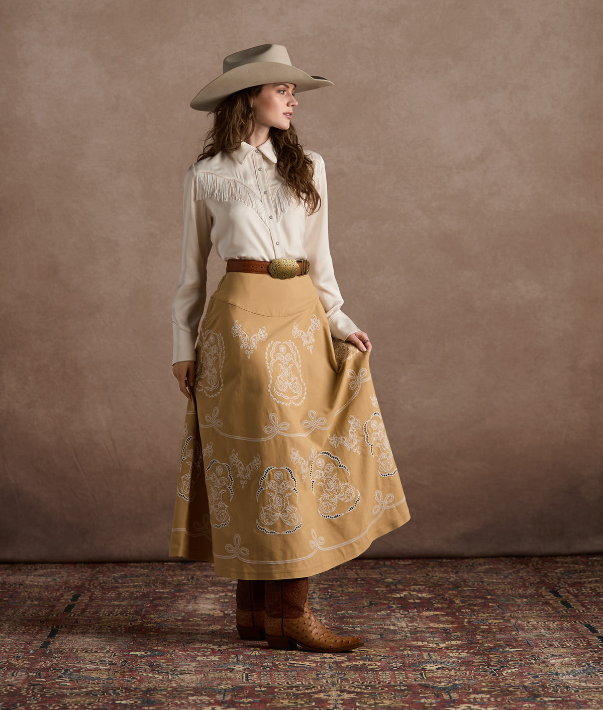Clara Skirt :: Tan 3