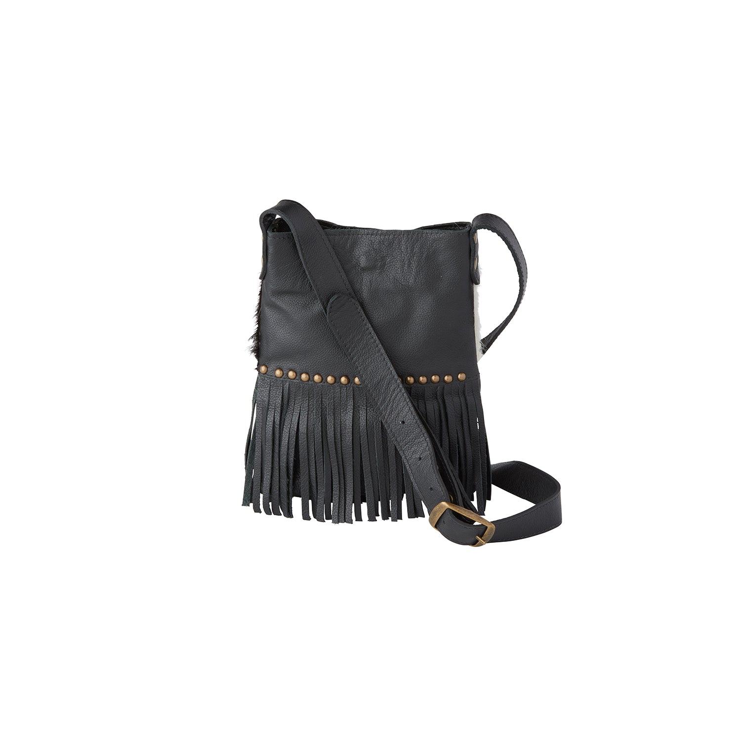 Tennessee ” Printed Cowhide Fringe Crossbody Purse ( Black ) – Ale  Accessories