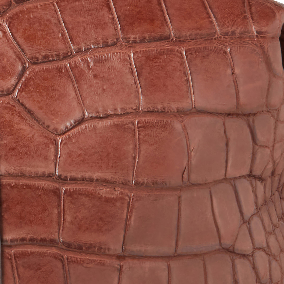 
    Giant Gator Duffle – Large :: Chocolate
