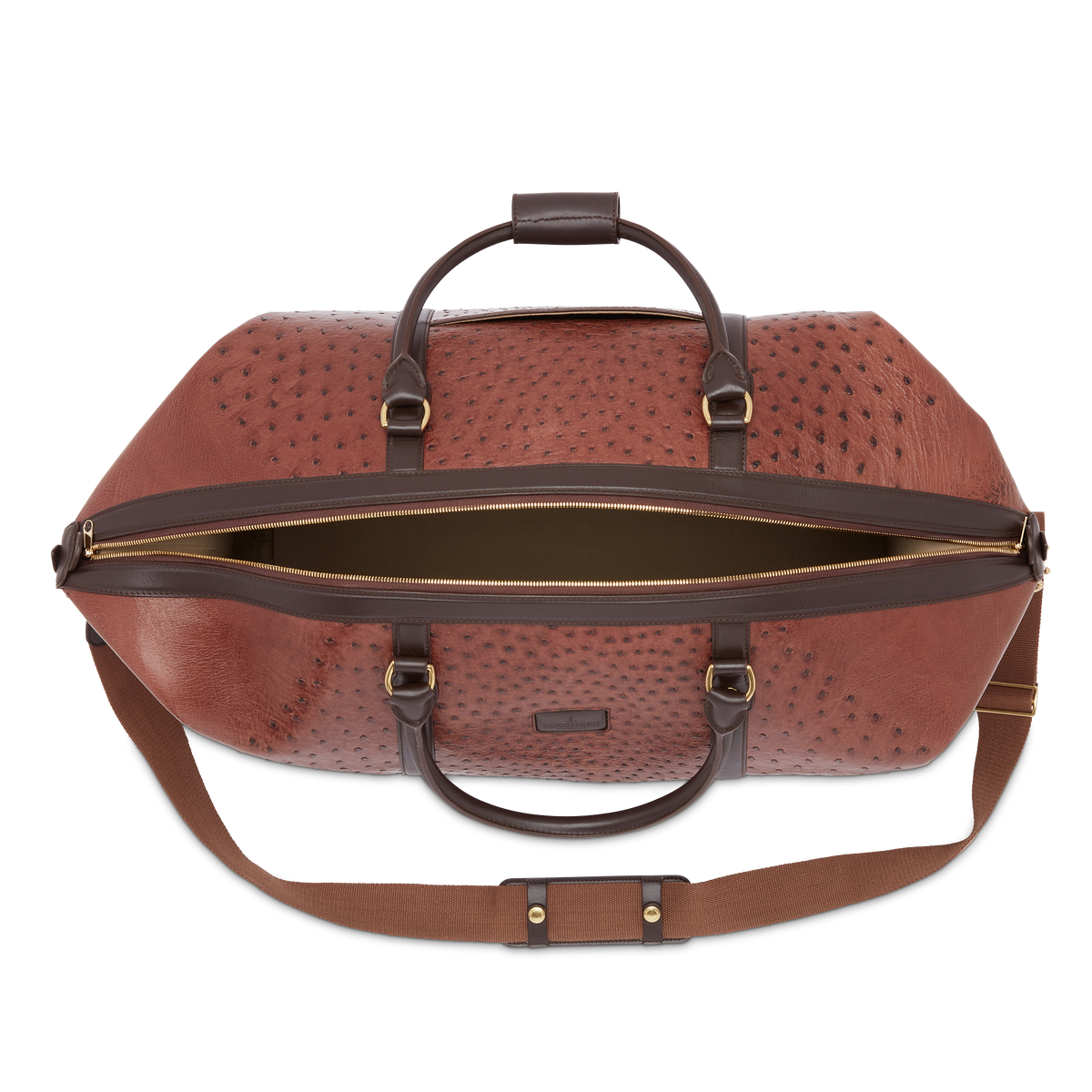
    Ostrich Duffle - Large :: Chocolate