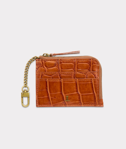 Exotic Keychain Pouch :: Cognac