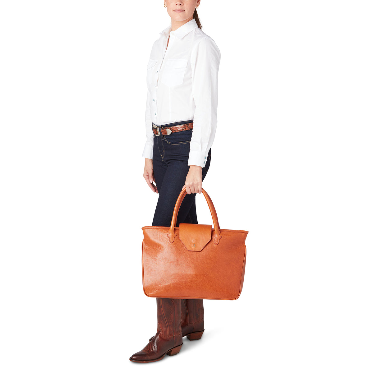 
    Large Travel Tote :: Country Tan