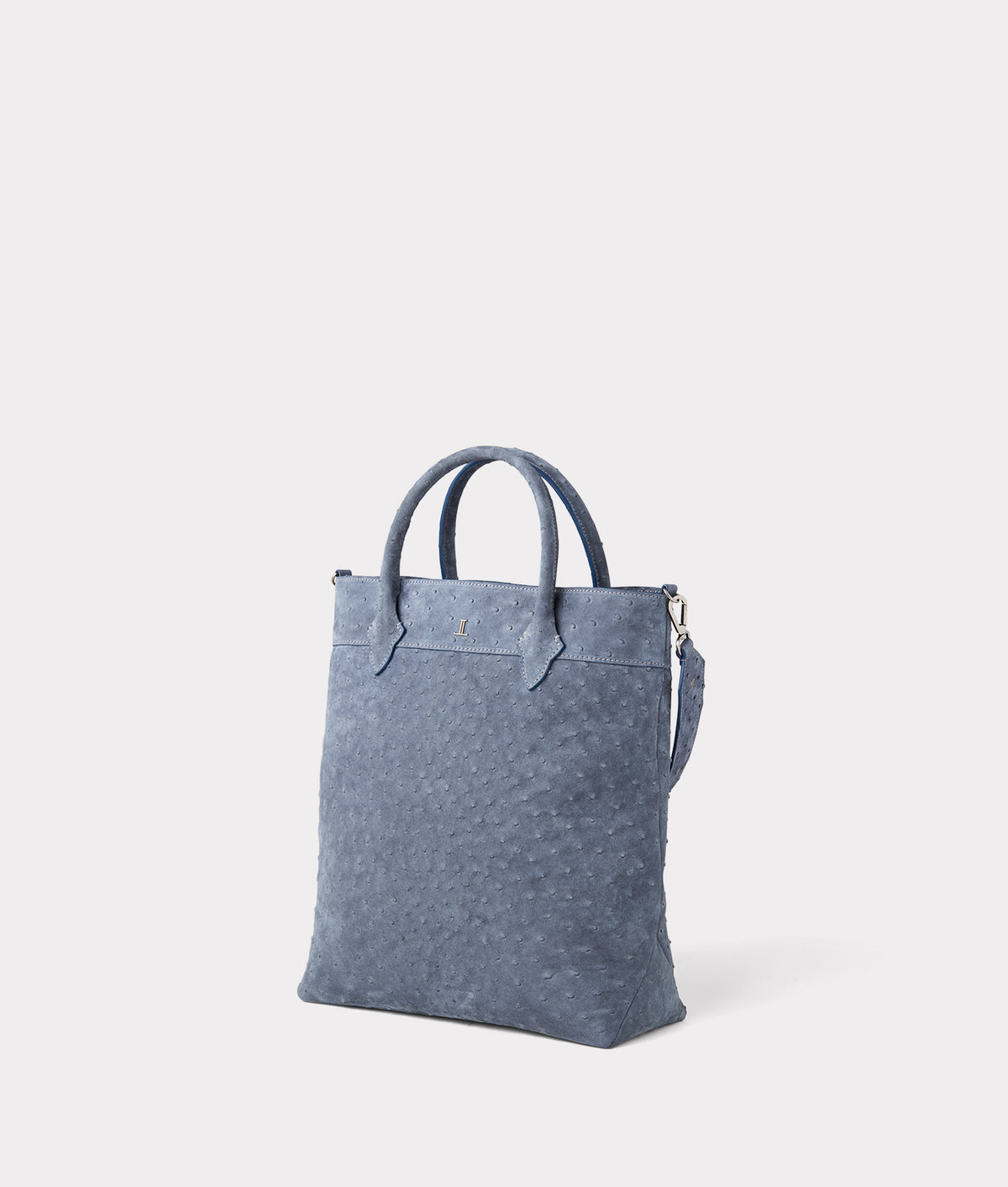 Large Lola Exotic Shopper :: Storm Blue 6