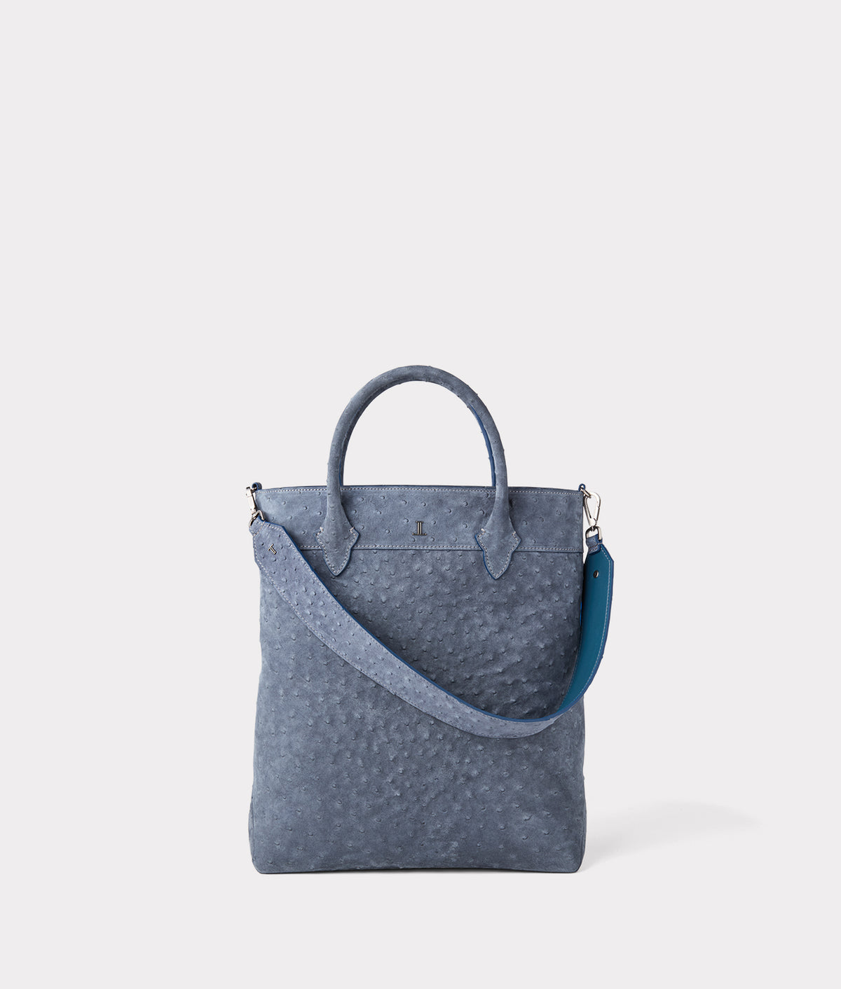 Large Lola Exotic Shopper :: Storm Blue 1