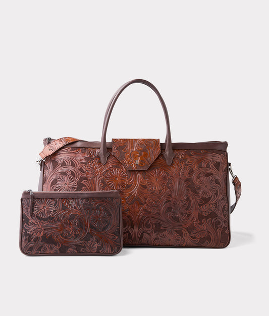 Intagliare Weekender Bag :: Congac