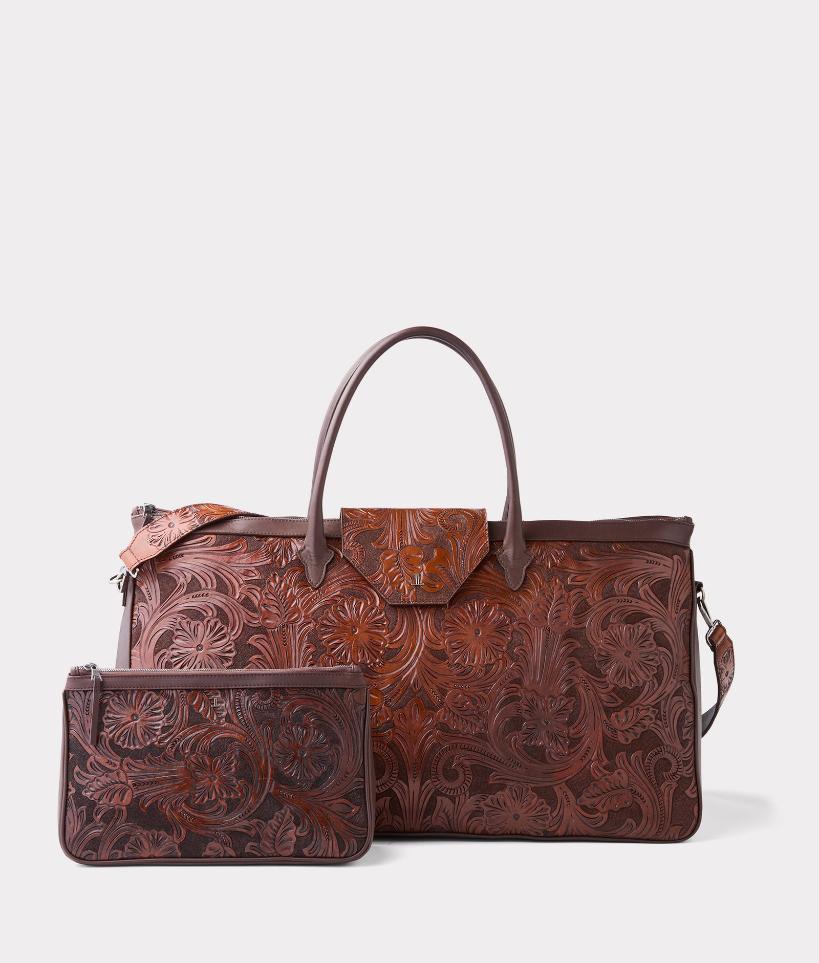 Intagliare Weekender Bag :: Congac