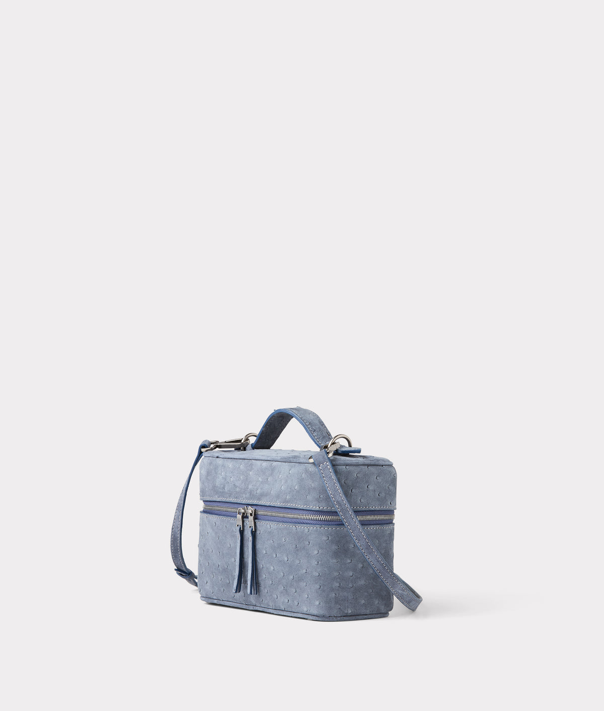 Lauren Exotic Vanity Tote :: Storm Blue 4