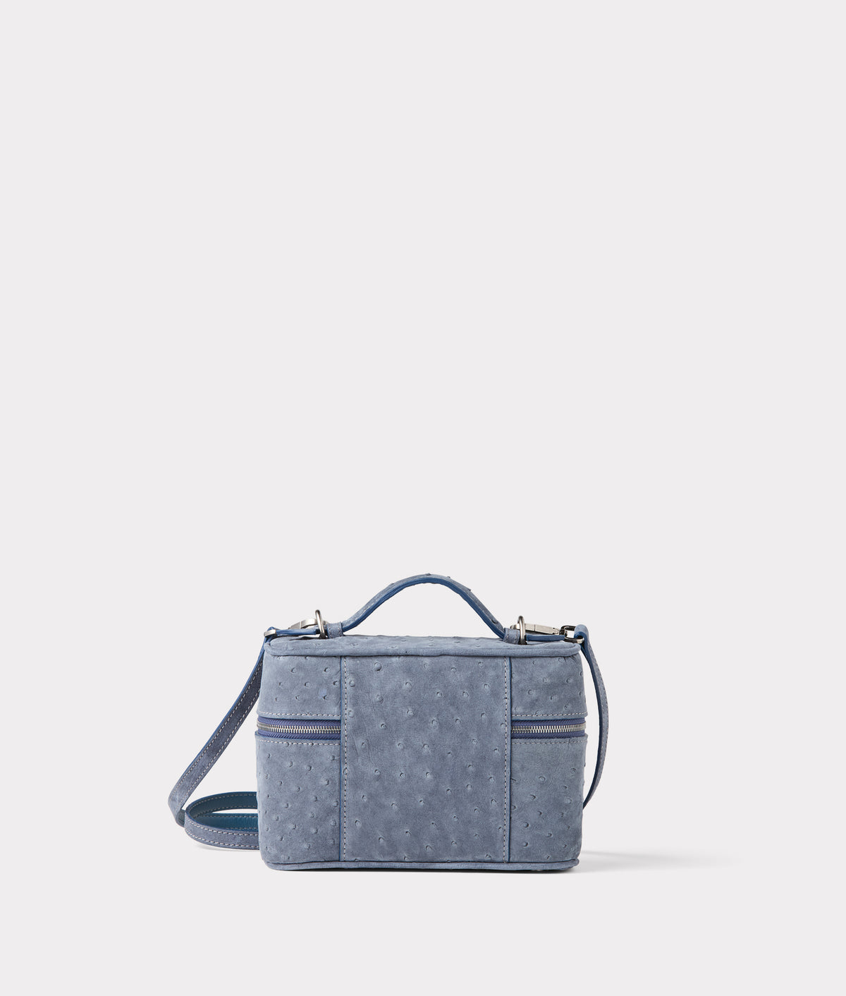 Lauren Exotic Vanity Tote :: Storm Blue 2