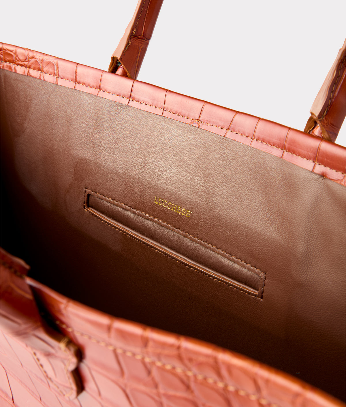 Large Alice Exotic Book Tote :: Honey 6