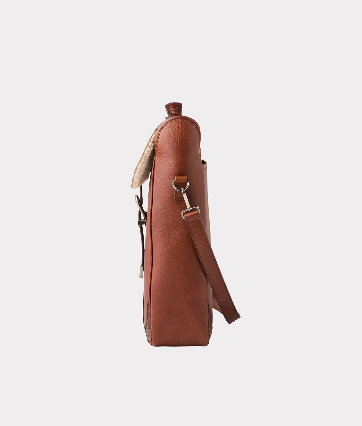 Lucchese x Chappellet Wine Bag :: Tobacco 6