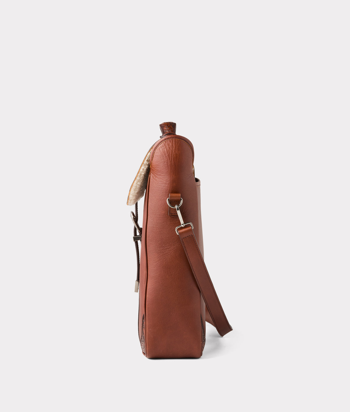 Lucchese x Chappellet Wine Bag :: Tobacco 6