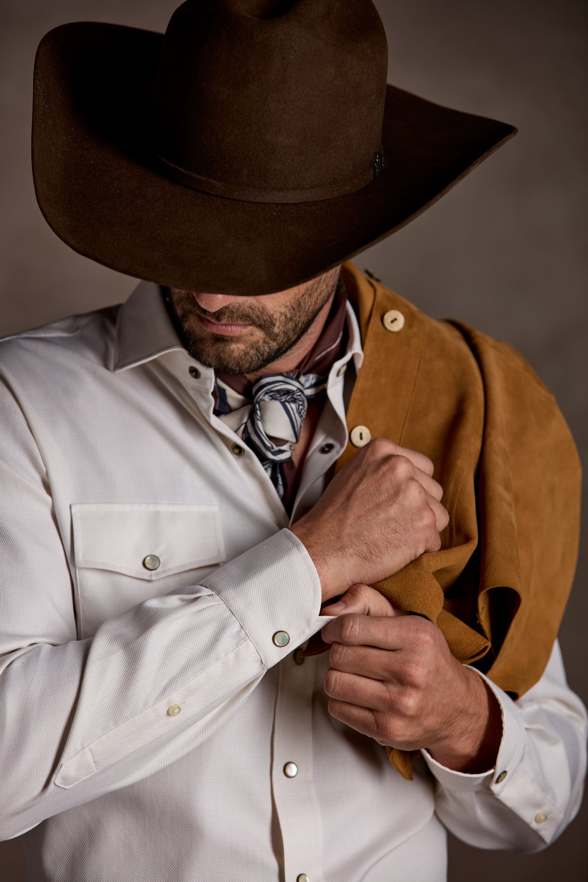 El Paso Classic Fit :: Tan Honeycomb 5