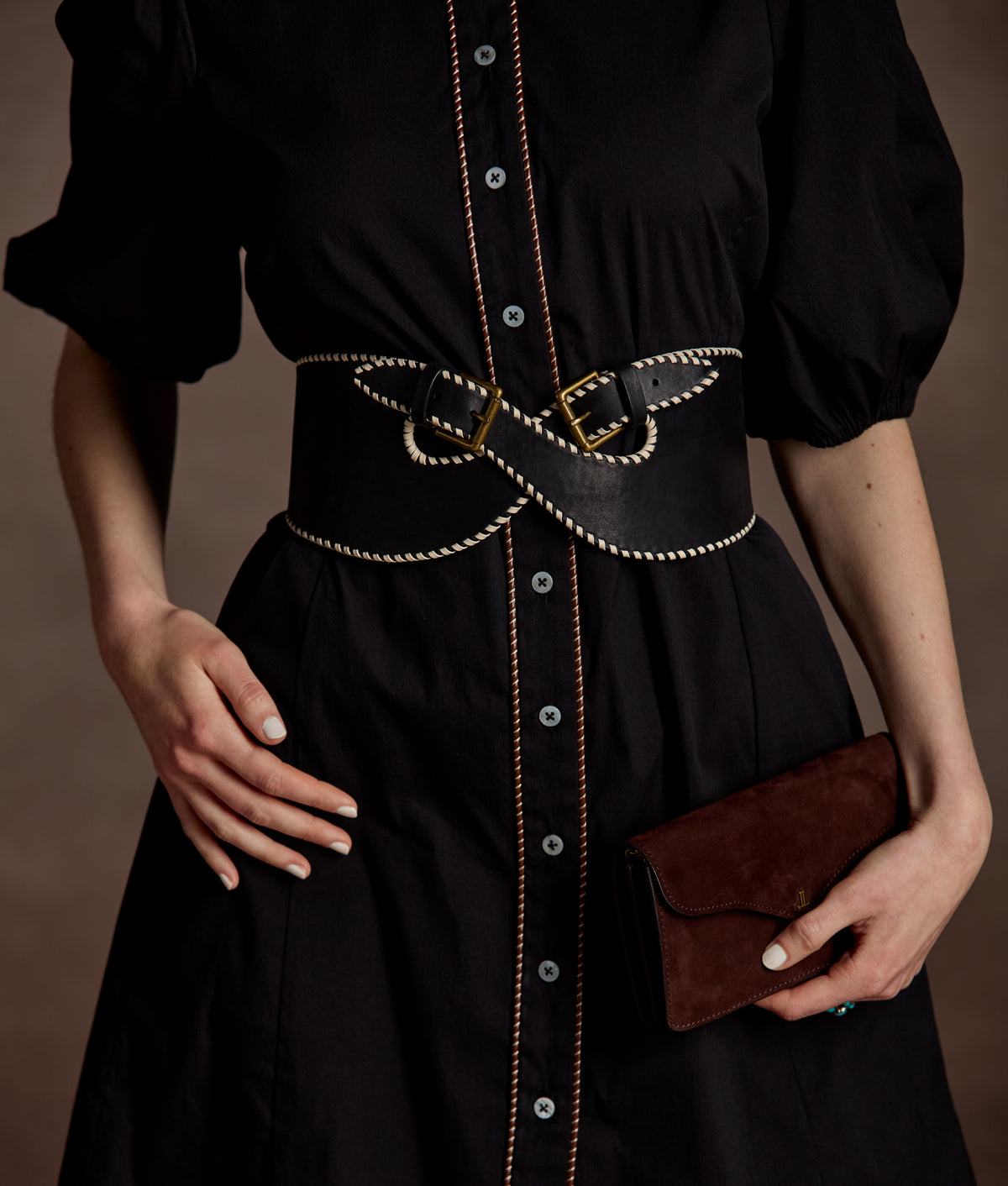 Lela Rose x Lucchese Wren :: Black 10
