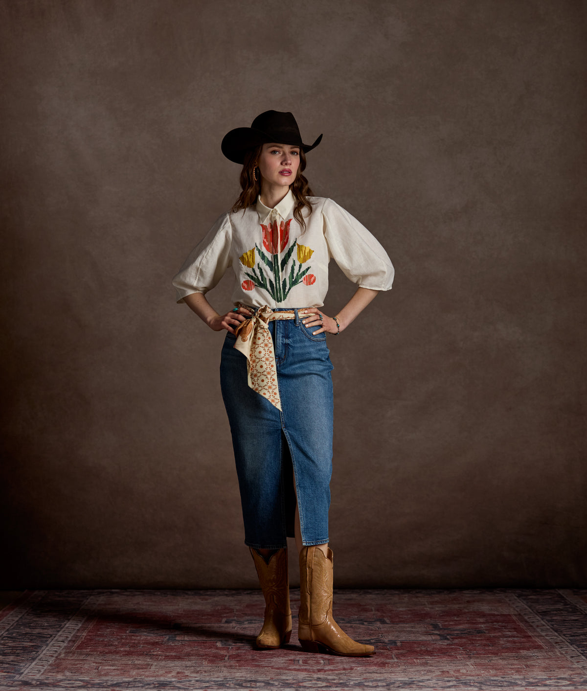 Lela Rose x Lucchese Skylark :: Ivory 5