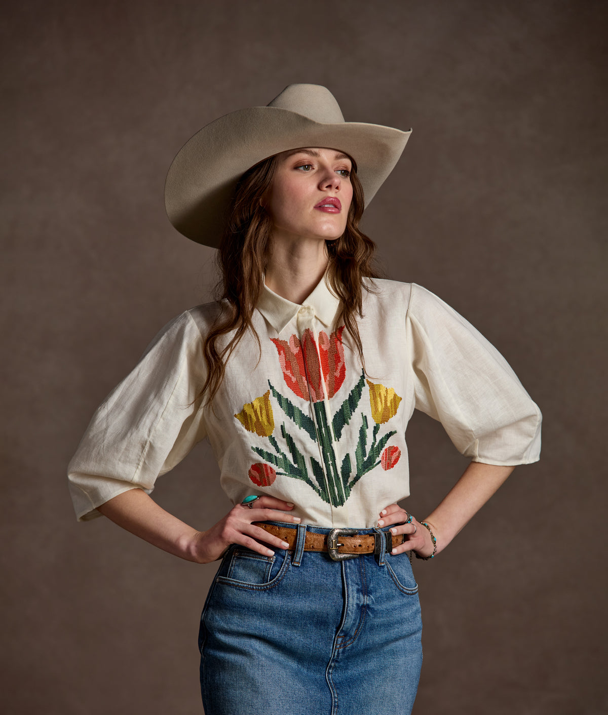 Lela Rose x Lucchese Skylark :: Ivory 6
