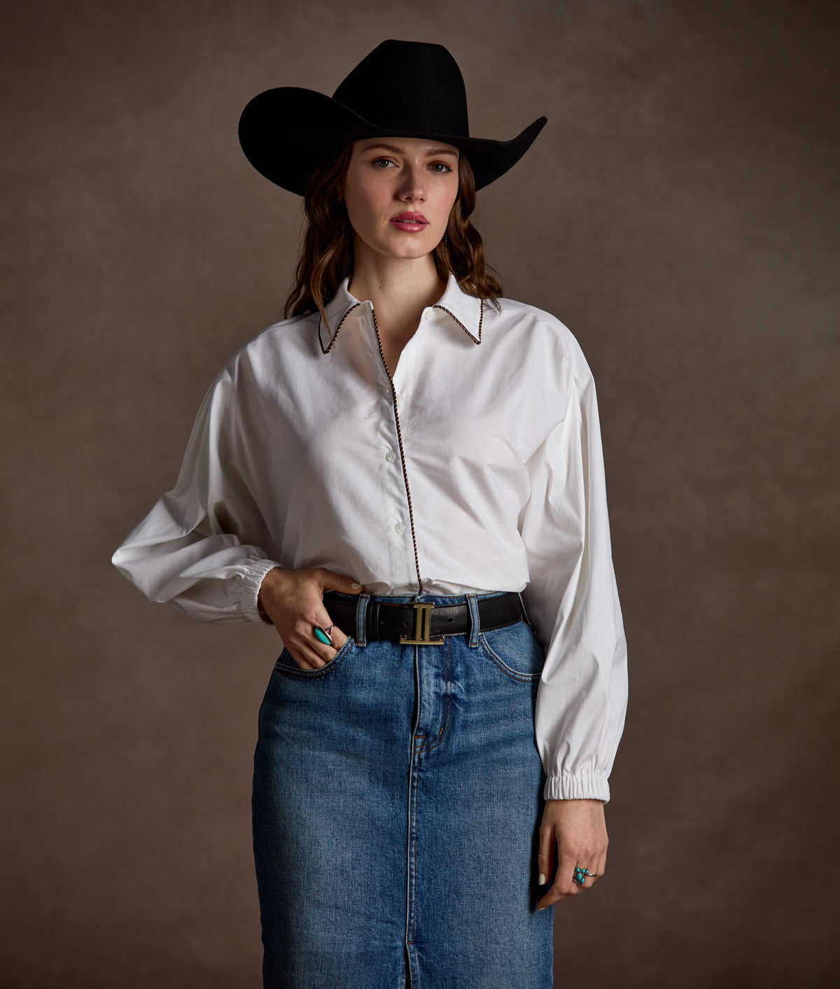 Lela Rose x Lucchese Harrier :: White 6