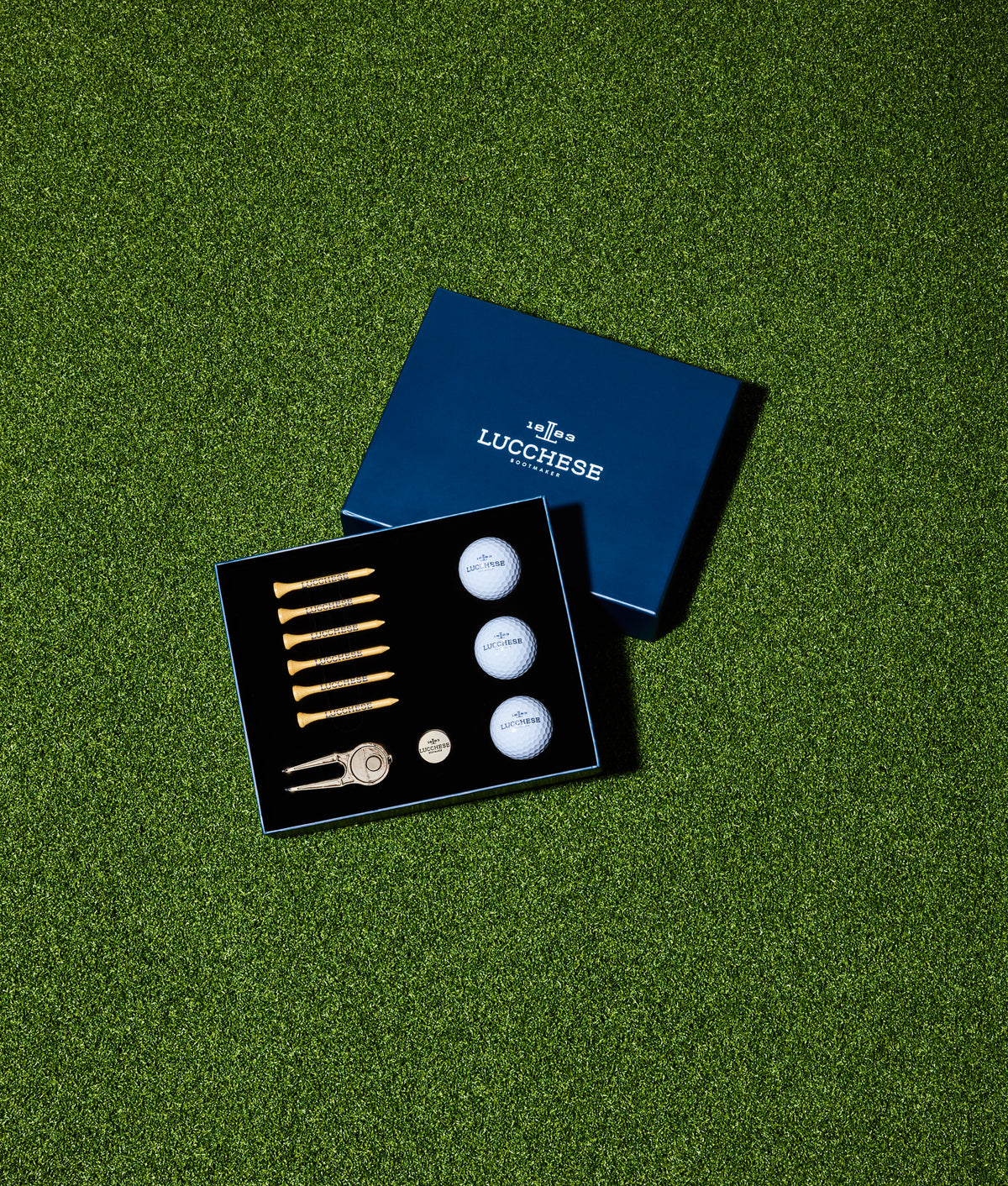 Lucchese Golf Set :: Navy 2