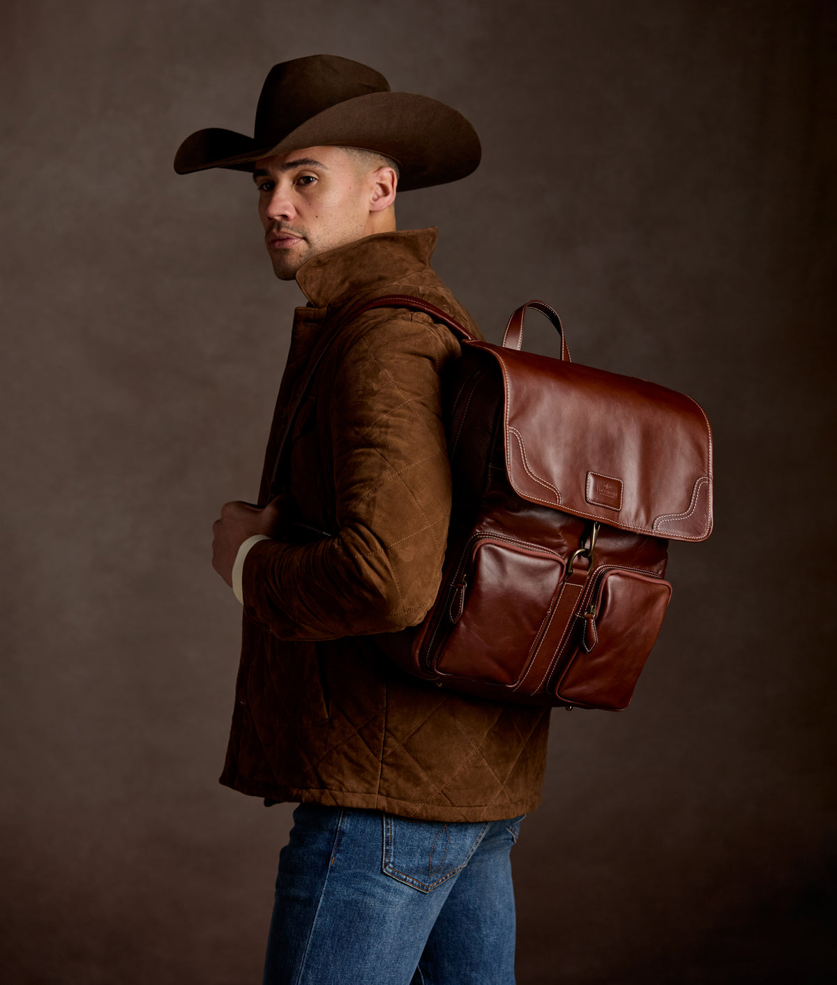 Everyday Backpack :: Brown 2