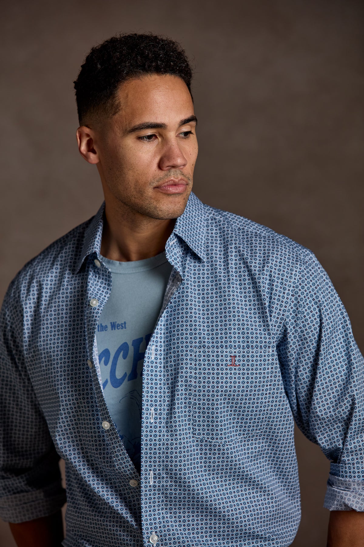 Spaghetti Western Tee :: Blue Jean 7