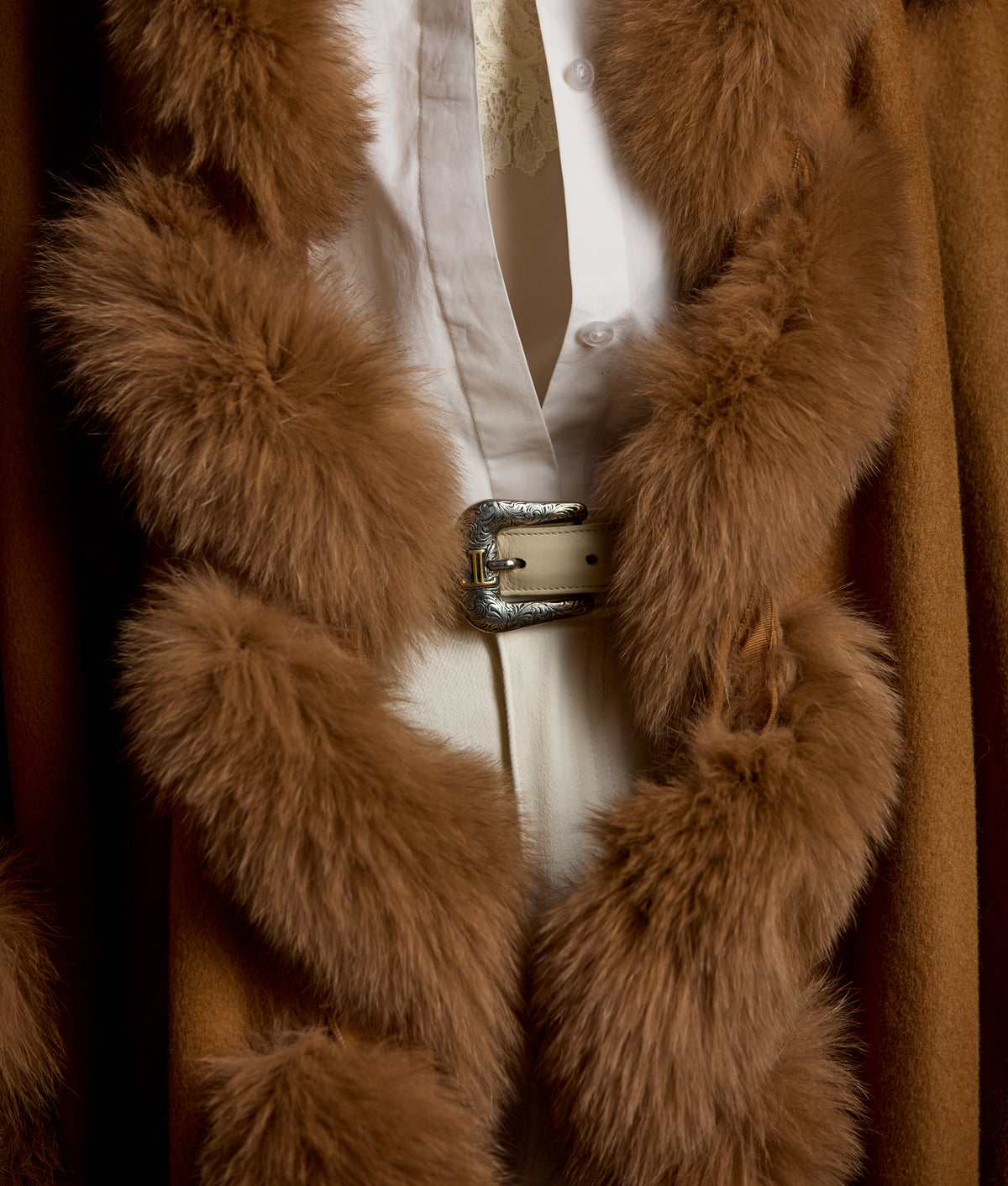 Arden Cashmere Wrap :: Caramel 8