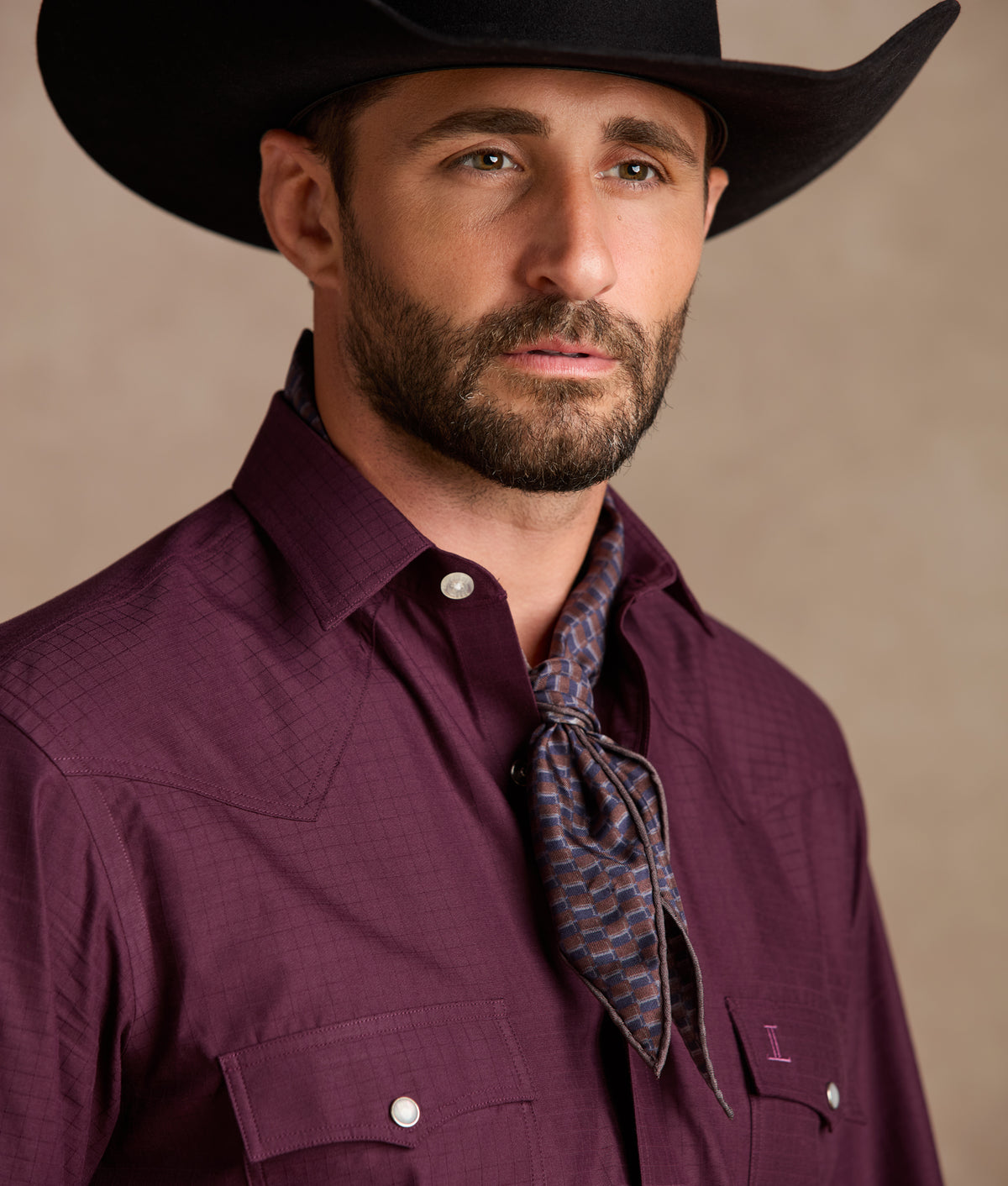 El Paso Cowboy Fit :: Black Cherry 3