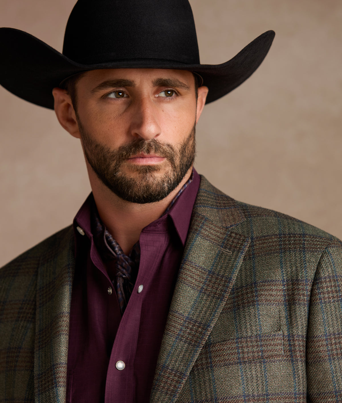 Lucchese Sport Coat :: Olive Green 3