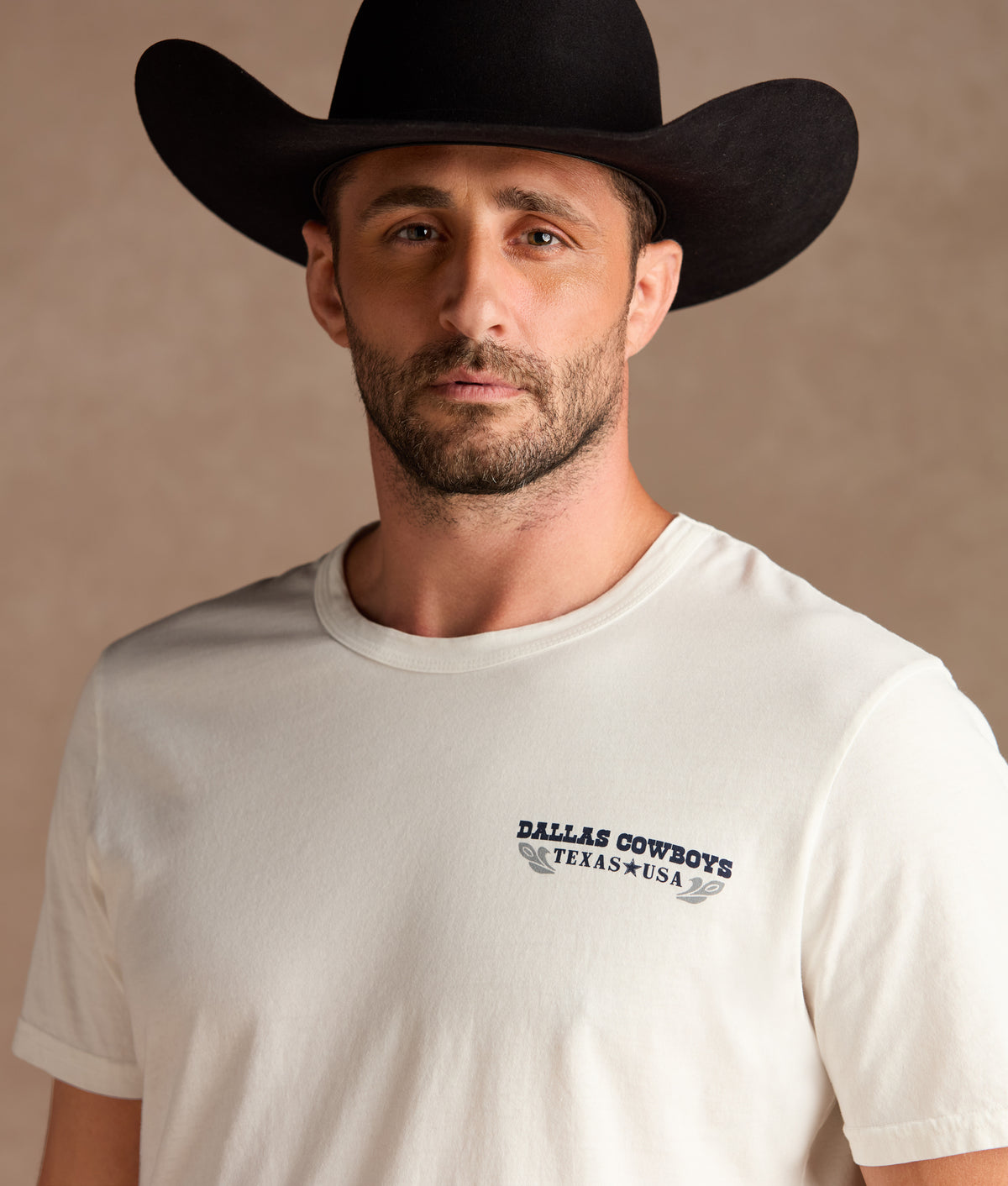Retro Cowboys Tee :: White 11