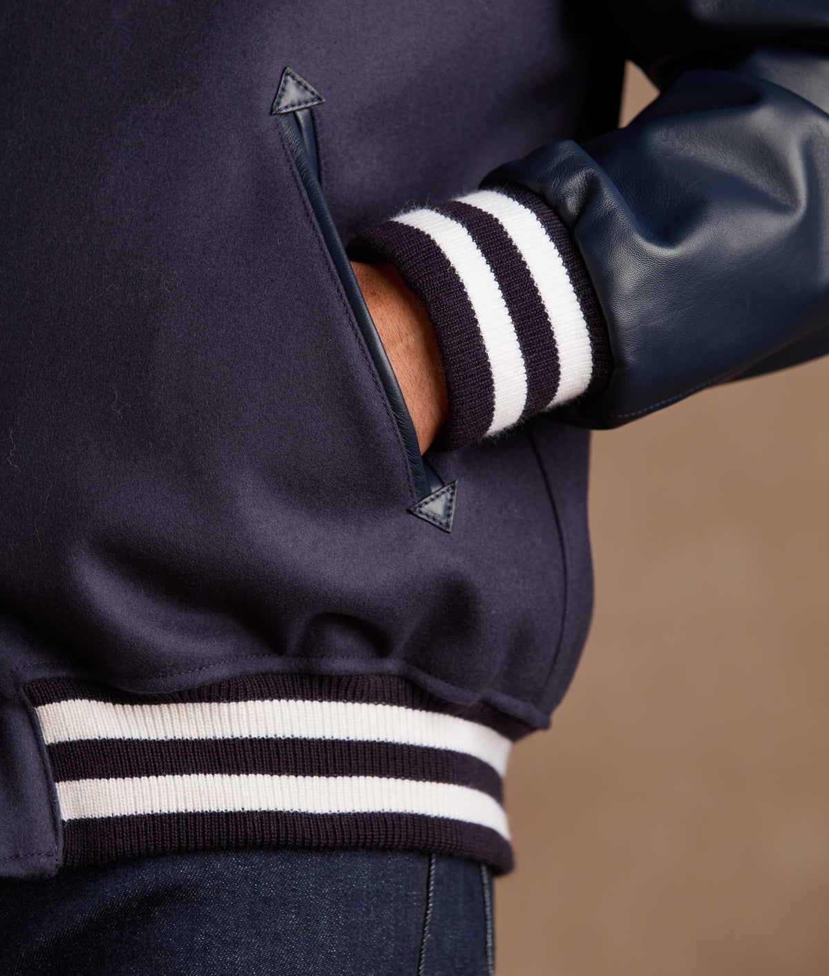 Lucchese x Dallas Cowboys Varsity Jacket :: Navy 5