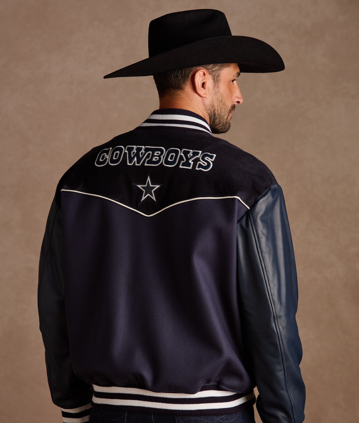 Lucchese x Dallas Cowboys Varsity Jacket :: Navy 12