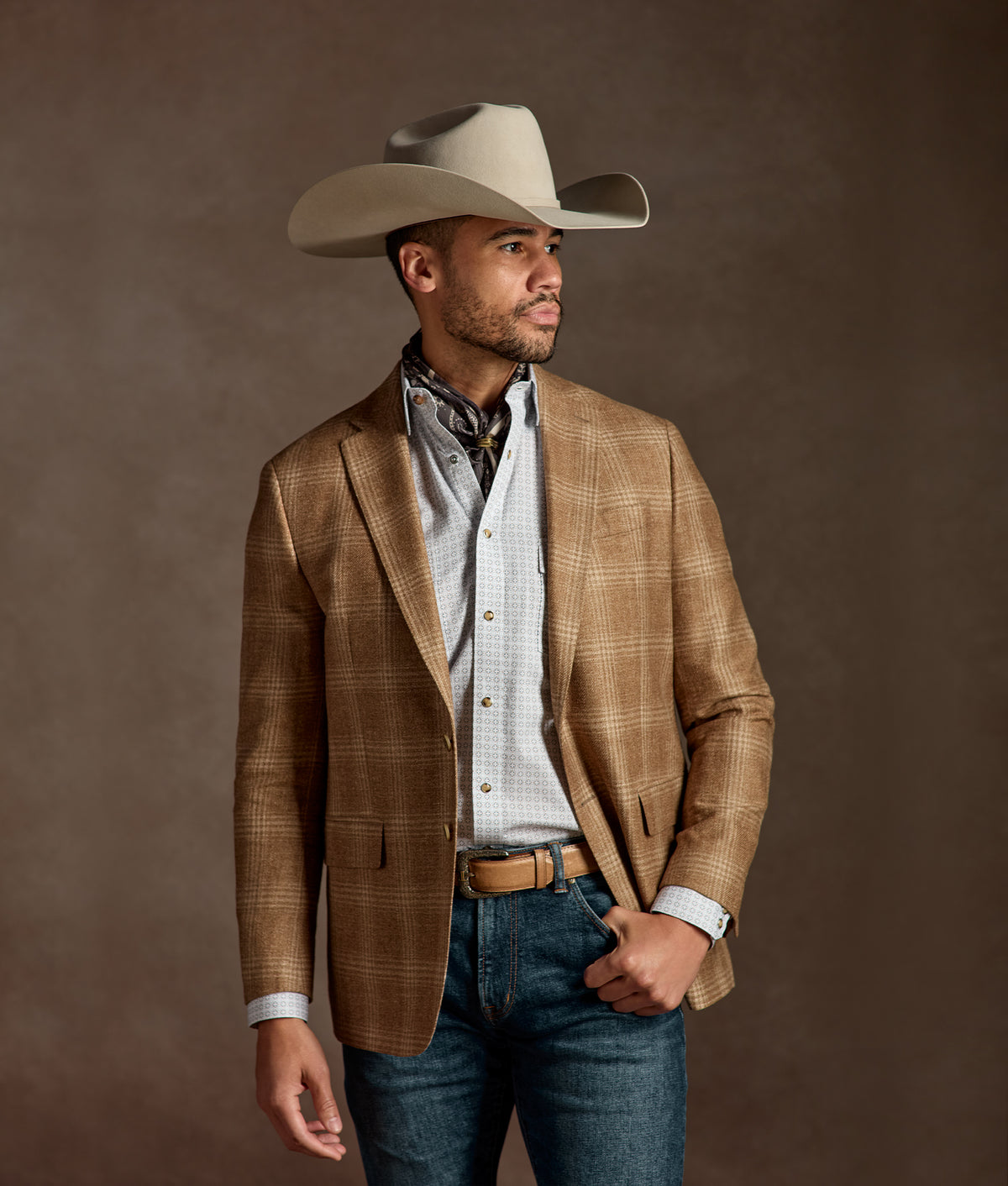 Lucchese Sport Coat :: Caramel 2