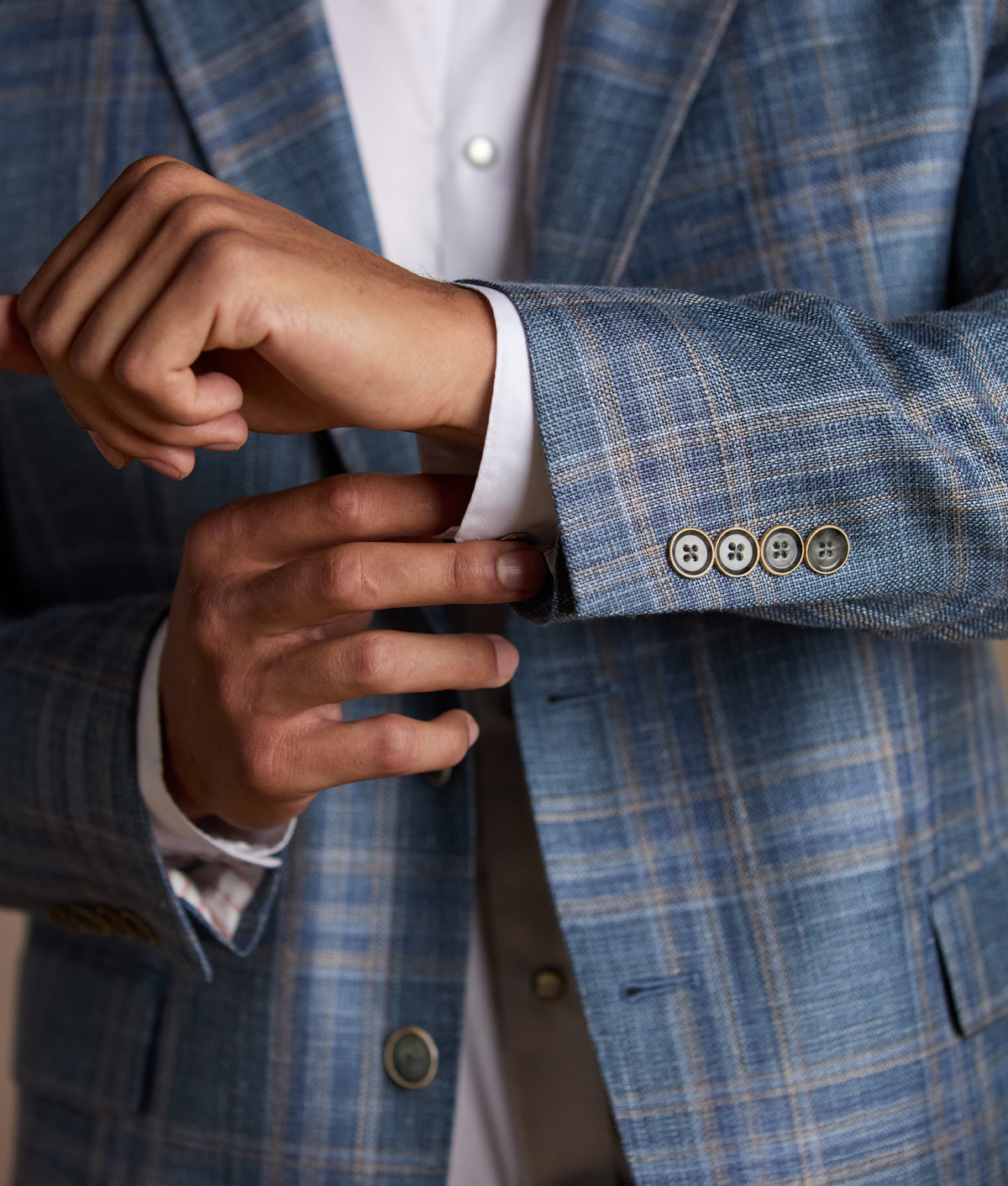 Lucchese Sport Coat :: Pastel Blue 4
