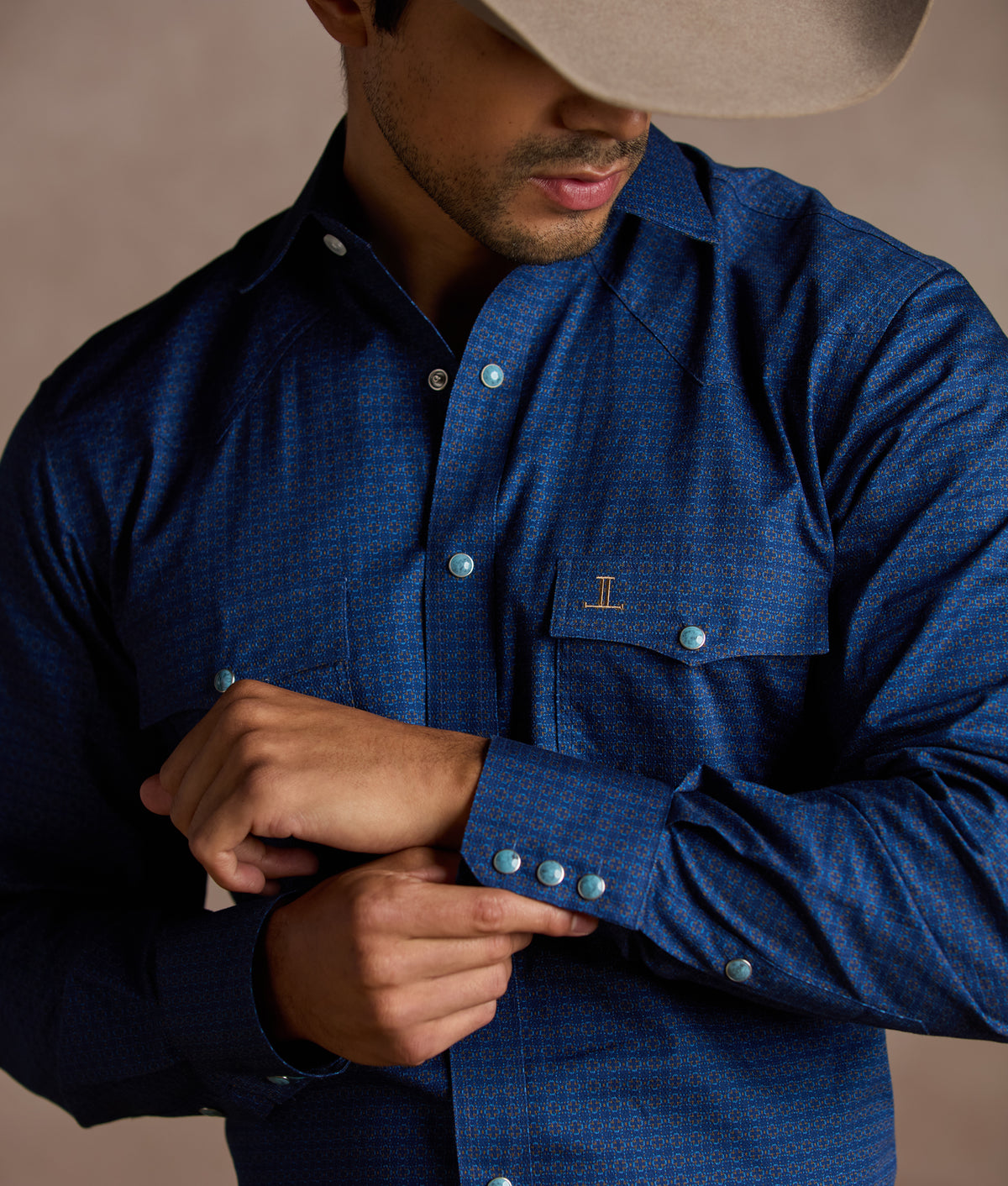 El Paso Cowboy Fit :: Dark Blue 9
