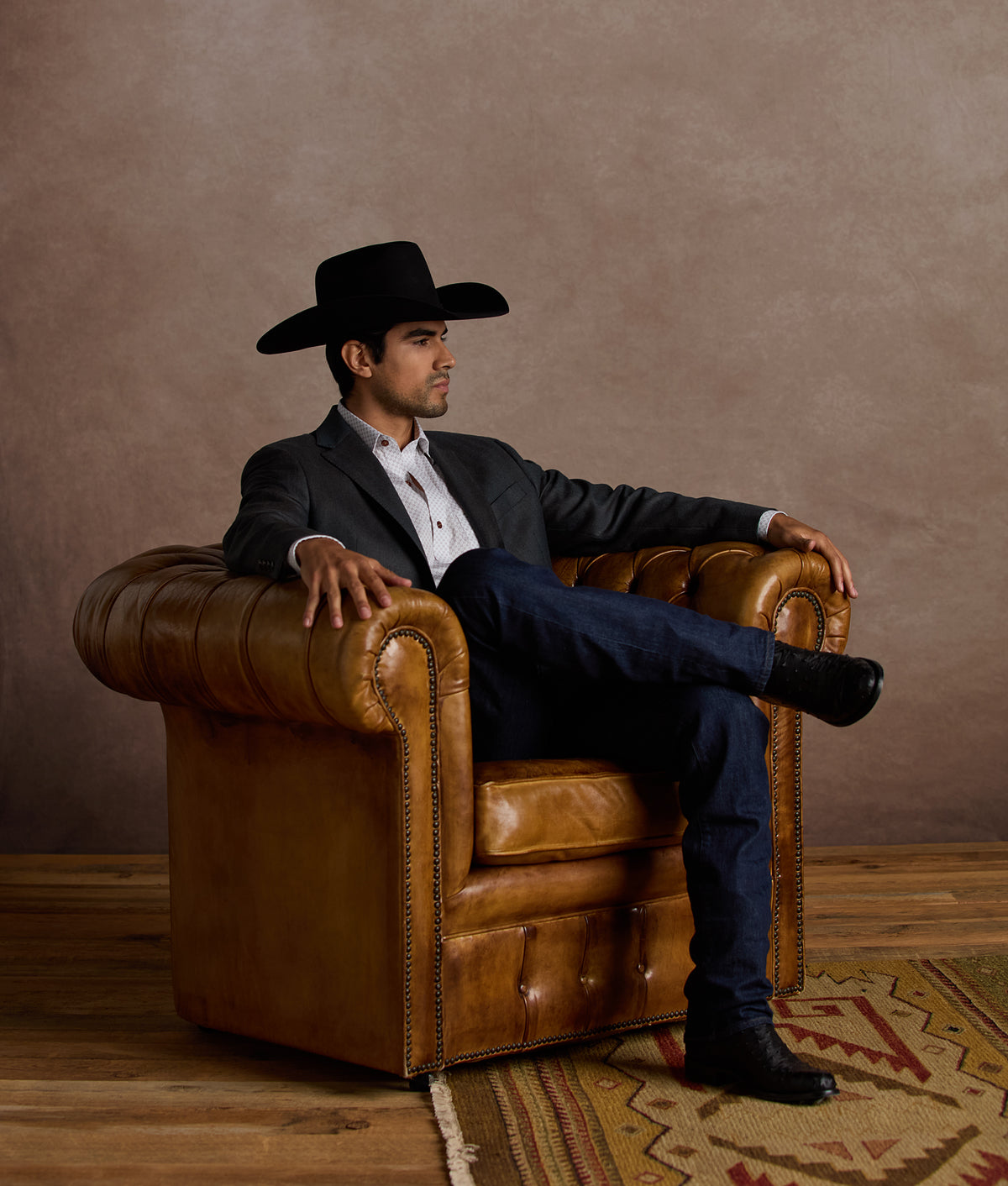Lucchese Sport Coat :: Teal 11